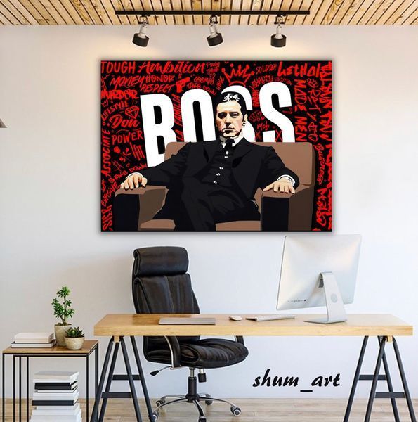 Картина Boss Godfather Michael Corleone 10159 фото