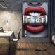 Картина Губы Lips with money 10076 фото 3