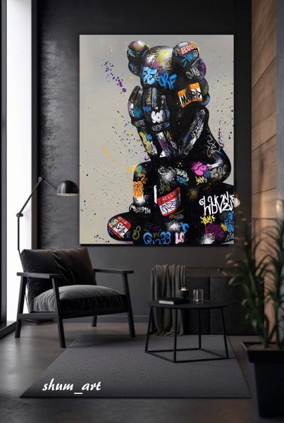 Картина KAWS Кавс 10441 фото